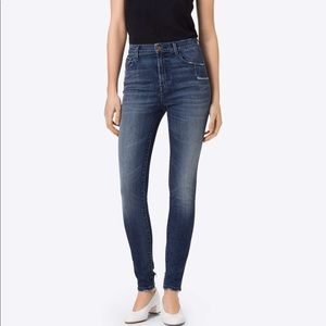 Jbrand Carolina High Rise Skinnies in Gone. Sz 28